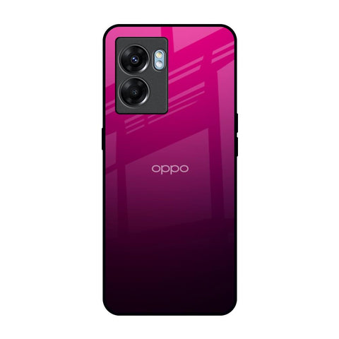 Purple Ombre Pattern Oppo K10 5G Glass Back Cover Online