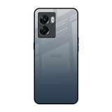 Smokey Grey Color Oppo K10 5G Glass Back Cover Online