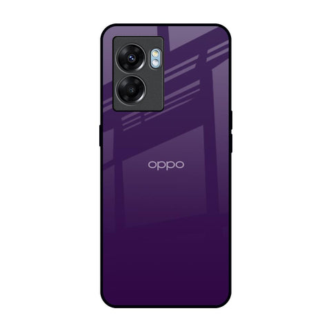 Dark Purple Oppo K10 5G Glass Back Cover Online