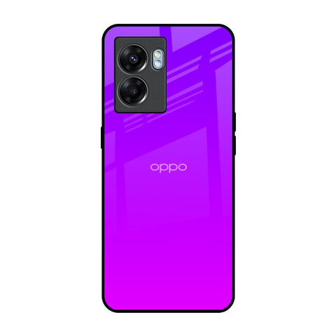 Purple Pink Oppo K10 5G Glass Back Cover Online