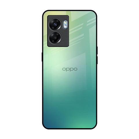 Dusty Green Oppo K10 5G Glass Back Cover Online