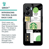 Coffee Latte Glass Case for Oppo K10 5G