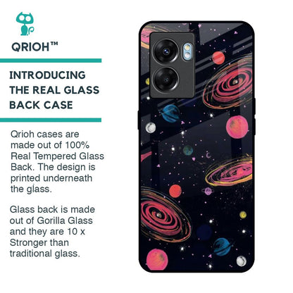 Galaxy In Dream Glass Case For Oppo K10 5G