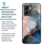 Marble Ink Abstract Glass Case for Oppo K10 5G