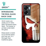 Red Skull Glass Case for Oppo K10 5G