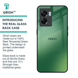 Green Grunge Texture Glass Case for Oppo K10 5G