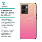 Pastel Pink Gradient Glass Case For Oppo K10 5G