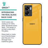 Fluorescent Yellow Glass case for Oppo K10 5G