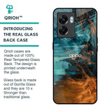 Golden Splash Glass Case for Oppo K10 5G