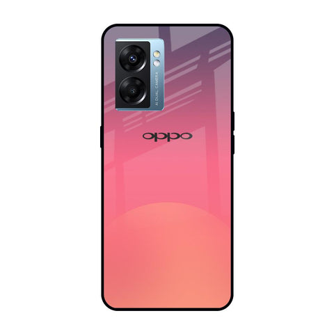 Sunset Orange Oppo K10 5G Glass Cases & Covers Online