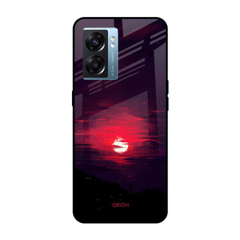Morning Red Sky Oppo K10 5G Glass Cases & Covers Online