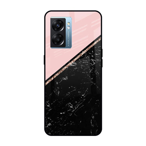 Marble Texture Pink Oppo K10 5G Glass Cases & Covers Online