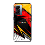 Race Jersey Pattern Oppo K10 5G Glass Cases & Covers Online