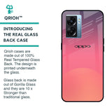 Sunset Orange Glass Case for Oppo K10 5G