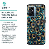 Peacock Feathers Glass case for Oppo K10 5G