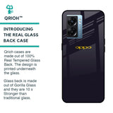 Deadlock Black Glass Case For Oppo K10 5G