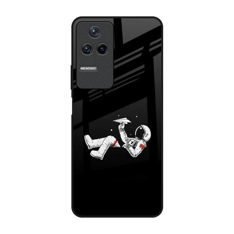 Space Traveller Poco F4 5G Glass Back Cover Online