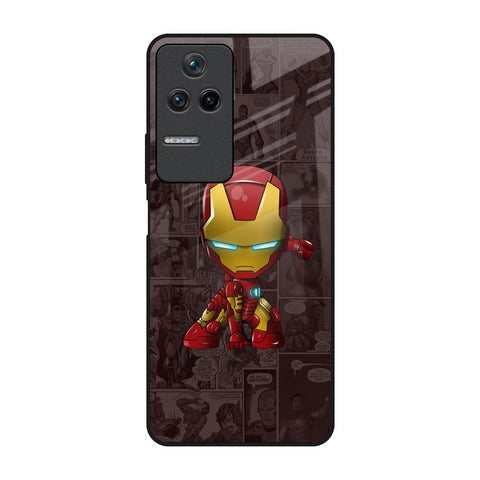 Angry Baby Super Hero Poco F4 5G Glass Back Cover Online