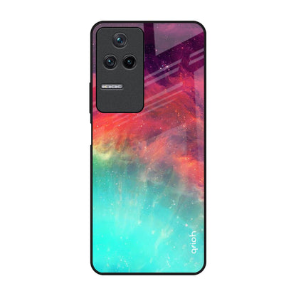 Colorful Aura Poco F4 5G Glass Back Cover Online