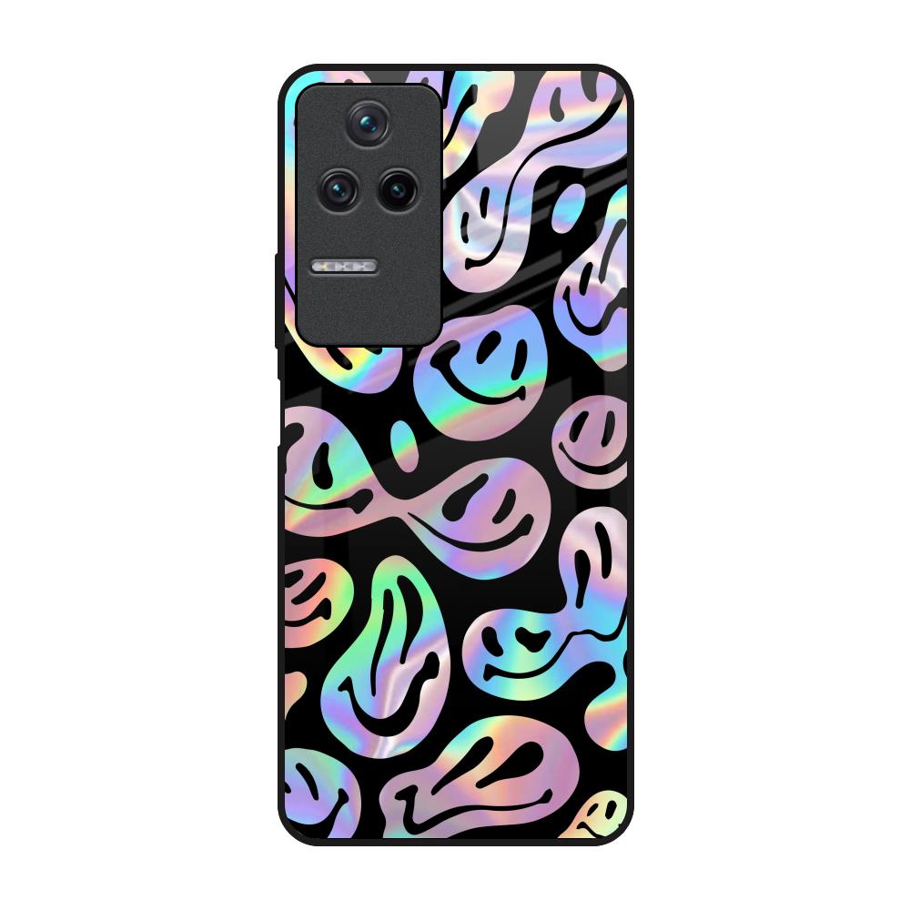 Acid Smile Poco F4 5G Glass Back Cover Online