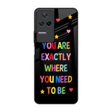 Magical Words Poco F4 5G Glass Back Cover Online