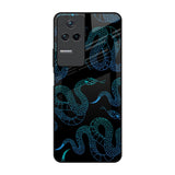 Serpentine Poco F4 5G Glass Back Cover Online