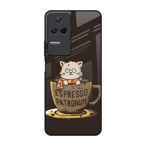 Tea With Kitty Poco F4 5G Glass Back Cover Online
