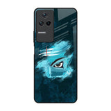 Power Of Trinetra Poco F4 5G Glass Back Cover Online