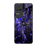 Techno Color Pattern Poco F4 5G Glass Back Cover Online
