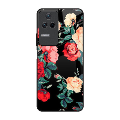 Floral Bunch Poco F4 5G Glass Back Cover Online