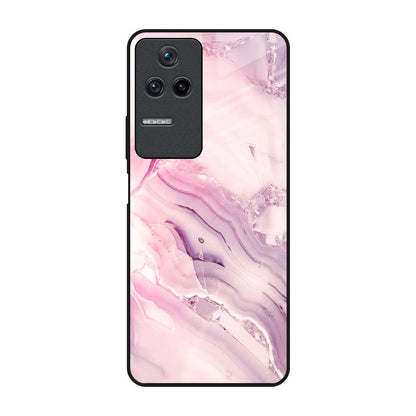 Diamond Pink Gradient Poco F4 5G Glass Back Cover Online