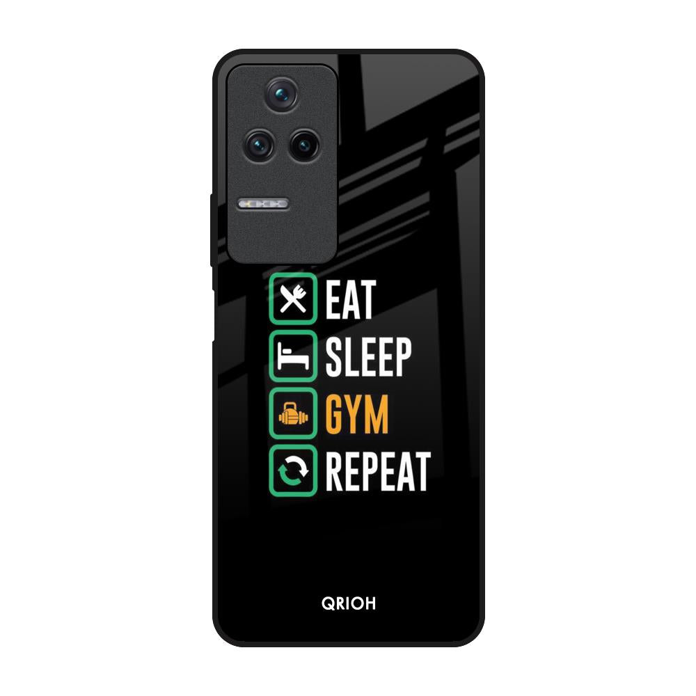 Daily Routine Poco F4 5G Glass Back Cover Online