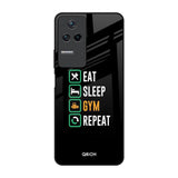 Daily Routine Poco F4 5G Glass Back Cover Online