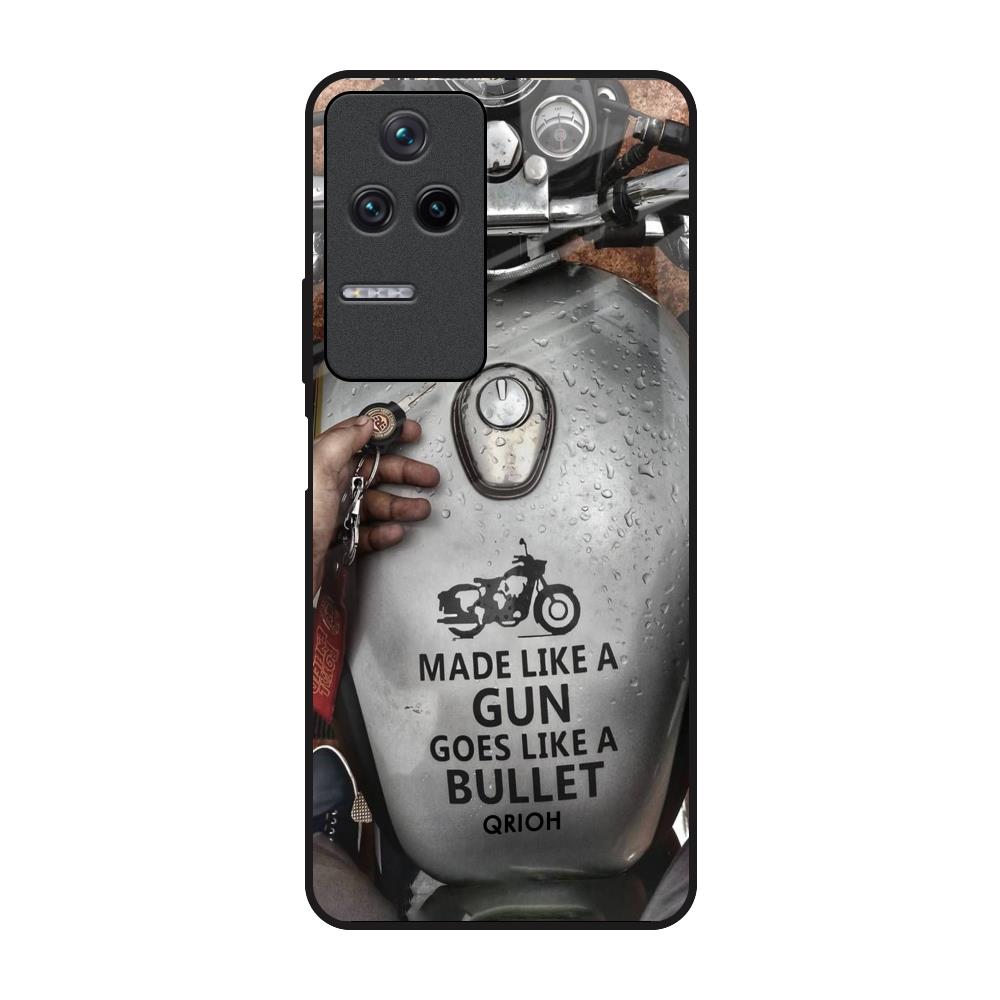 Royal Bike Poco F4 5G Glass Back Cover Online