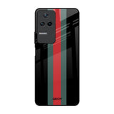 Vertical Stripes Poco F4 5G Glass Back Cover Online