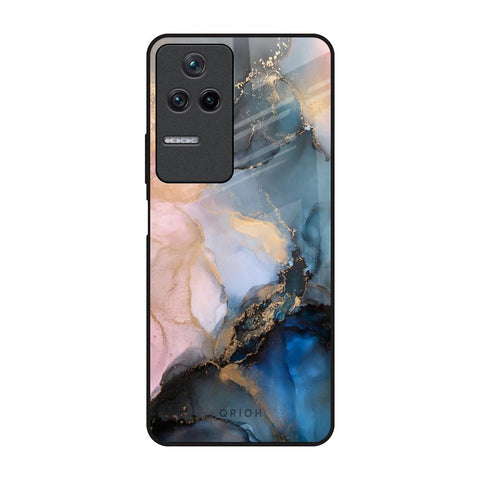 Marble Ink Abstract Poco F4 5G Glass Back Cover Online