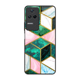 Seamless Green Marble Poco F4 5G Glass Back Cover Online