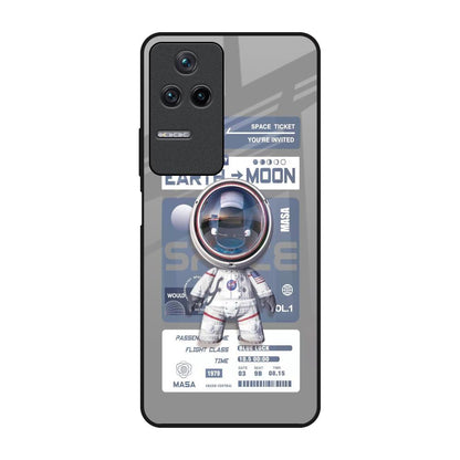 Space Flight Pass Poco F4 5G Glass Back Cover Online