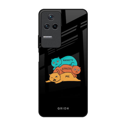 Anxiety Stress Poco F4 5G Glass Back Cover Online