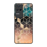 Bronze Texture Poco F4 5G Glass Back Cover Online