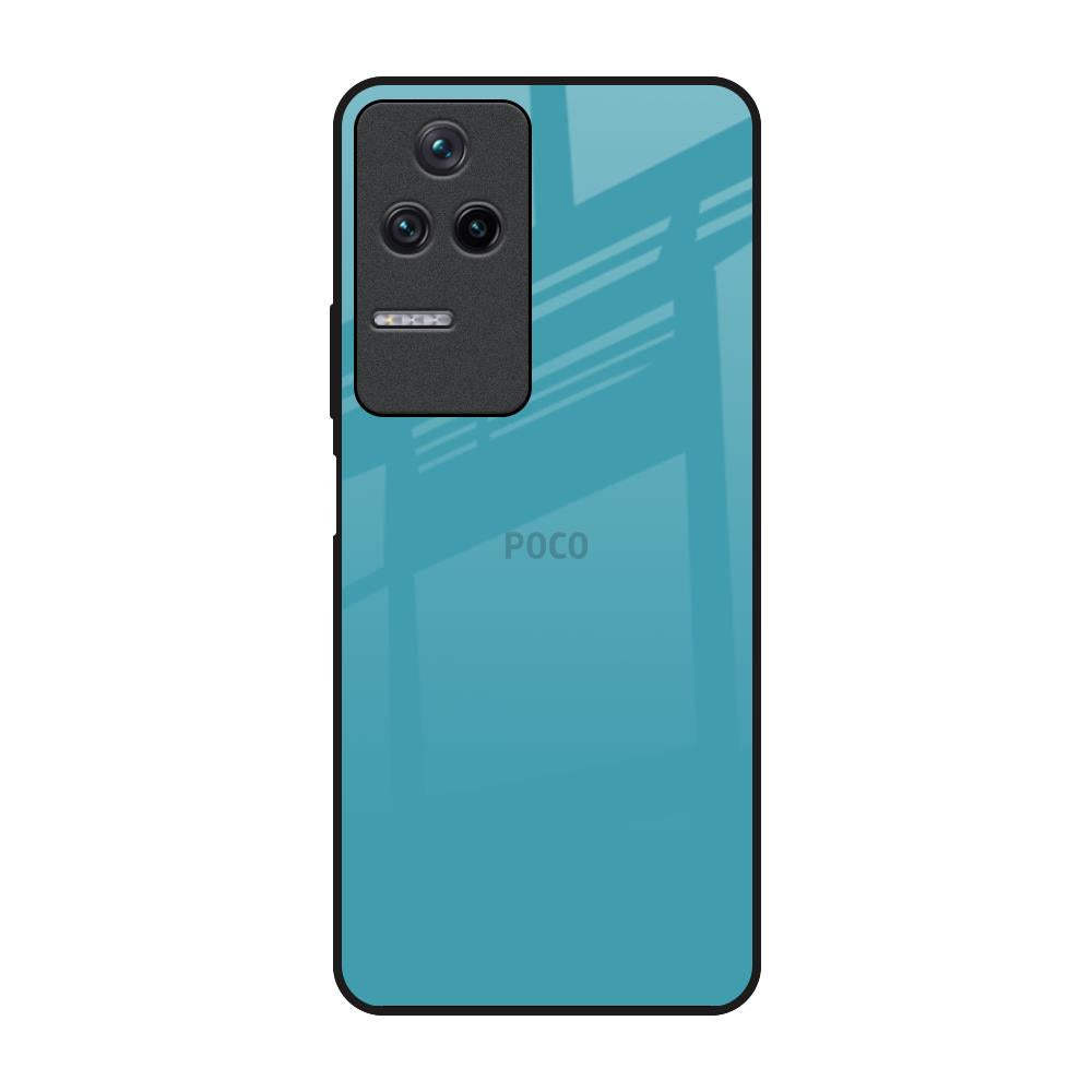 Oceanic Turquiose Poco F4 5G Glass Back Cover Online