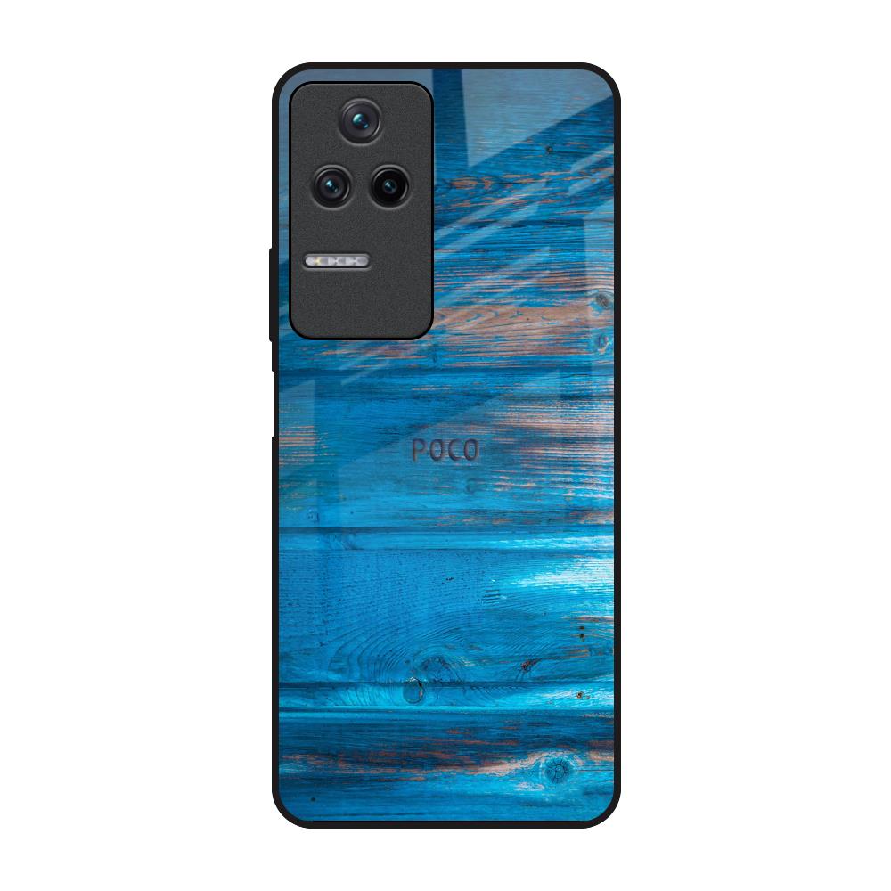 Patina Finish Poco F4 5G Glass Back Cover Online