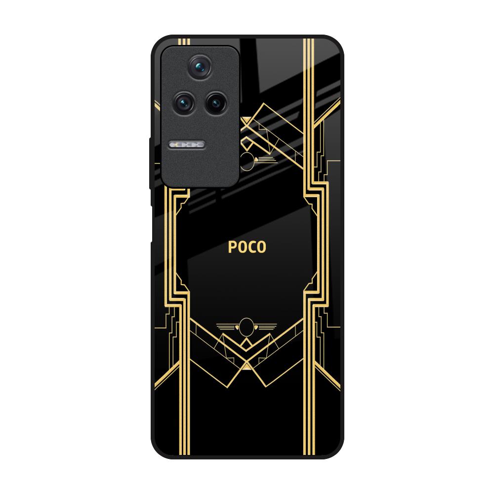 Sacred Logo Poco F4 5G Glass Back Cover Online