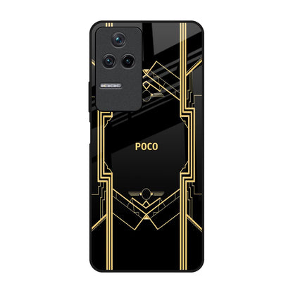 Sacred Logo Poco F4 5G Glass Back Cover Online