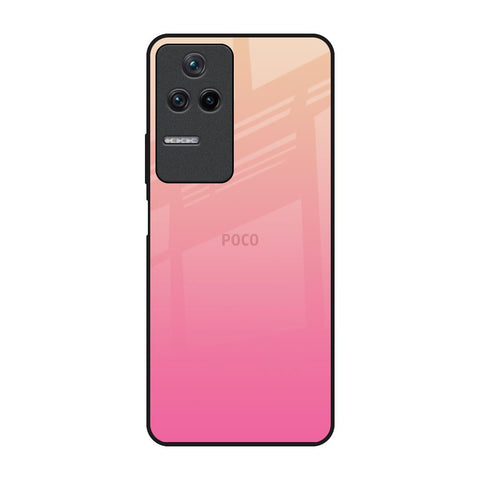 Pastel Pink Gradient Poco F4 5G Glass Back Cover Online