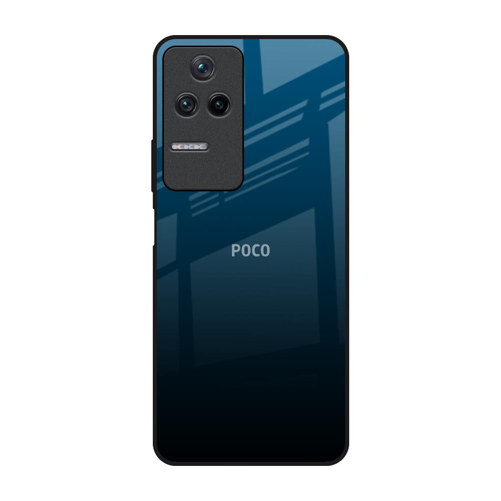 Sailor Blue Poco F4 5G Glass Back Cover Online
