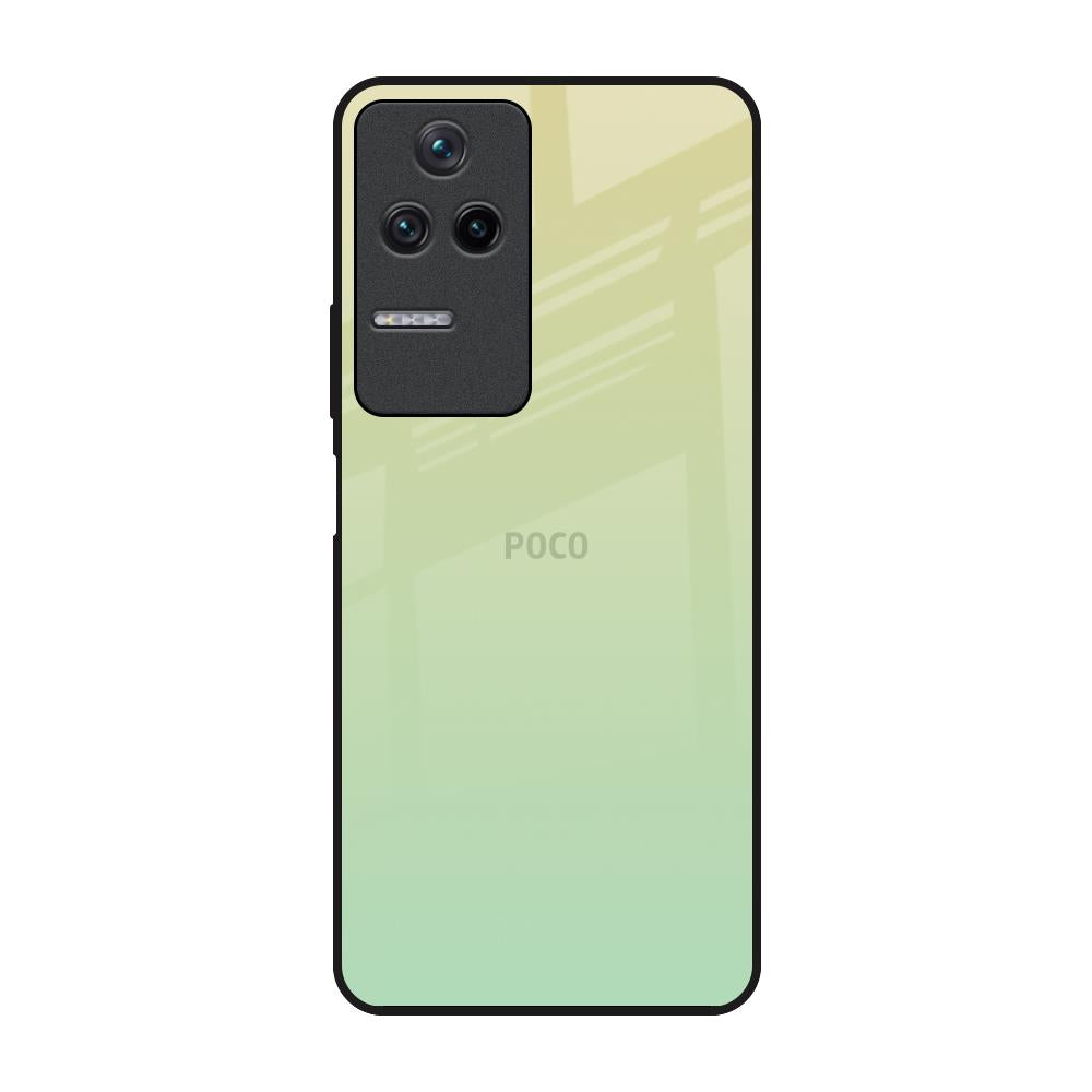 Mint Green Gradient Poco F4 5G Glass Back Cover Online