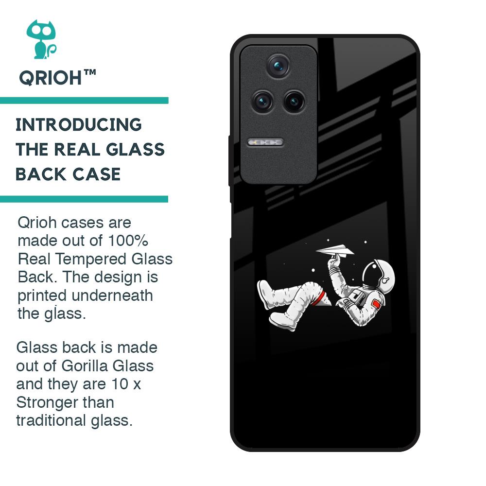 Space Traveller Glass Case for Poco F4 5G