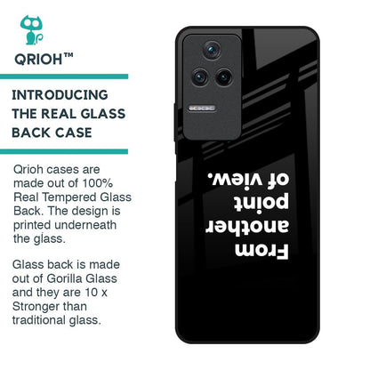Motivation Glass Case for Poco F4 5G