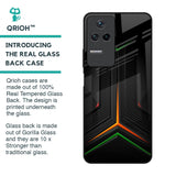 Modern Ultra Chevron Glass Case for Poco F4 5G